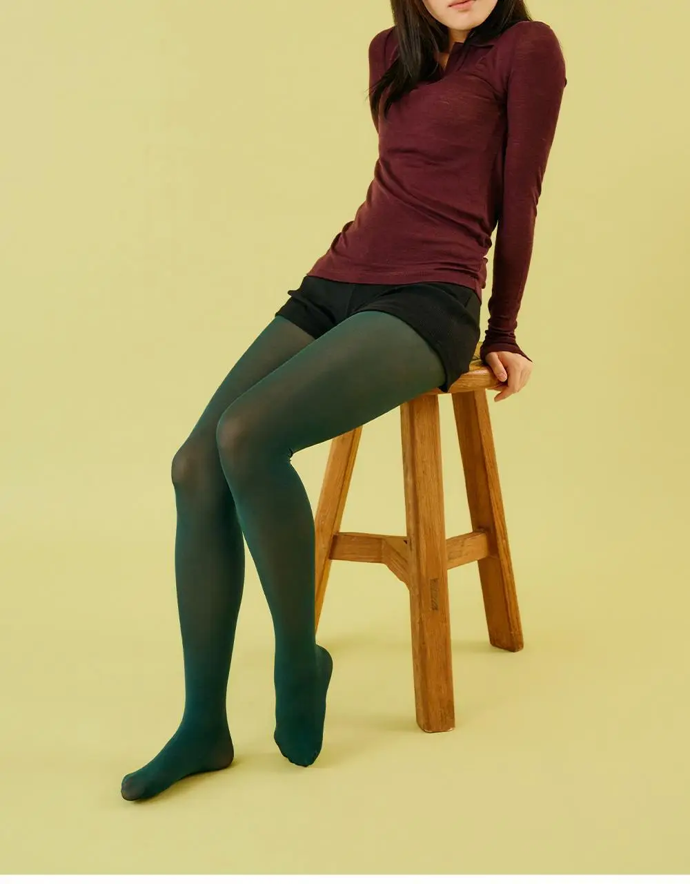 [류혜영 PICK] 마른파이브 넉넉 포인트 컬러 스타킹 8colors 상세페이지 23